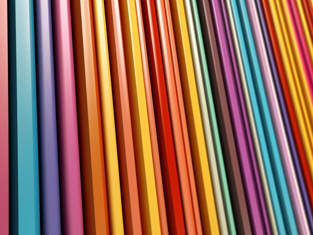 Colorful vertical stripes background Parallel Multicolored lines texture