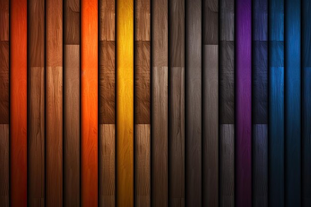 A colorful wallpaper that says wood on it.