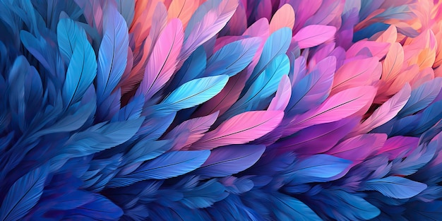 A colorful wallpaper with a bird on it.