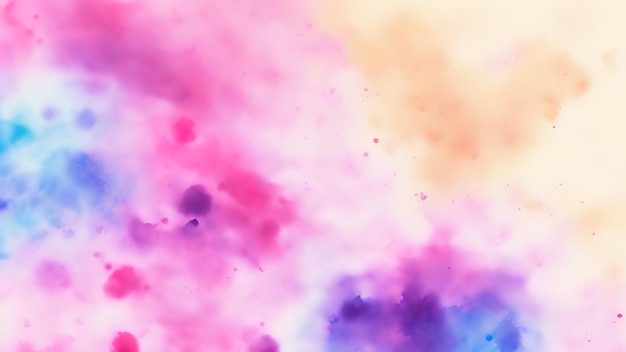 Colorful watercolor design background texture