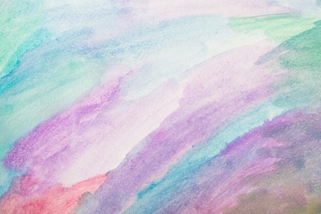 Colorful watercolor. hand painted by brush