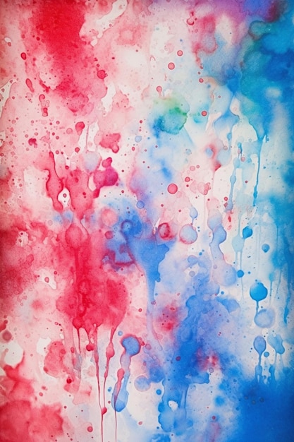 A colorful watercolor painting with the word paint on it.