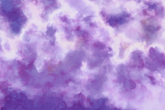 Colorful watercolor sky texture painted on paper background