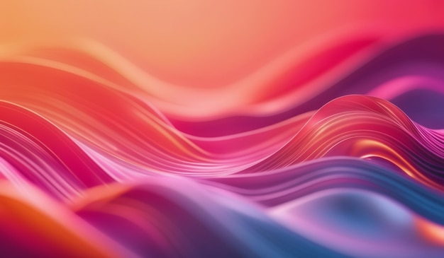 a colorful wave is moving across a colorful background