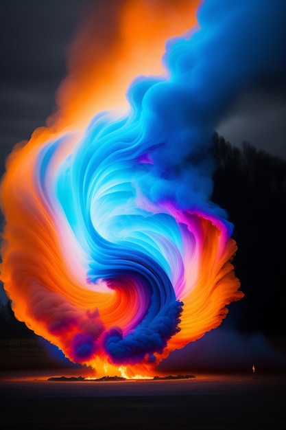 A colorful wave with the word " colors " in the middle.