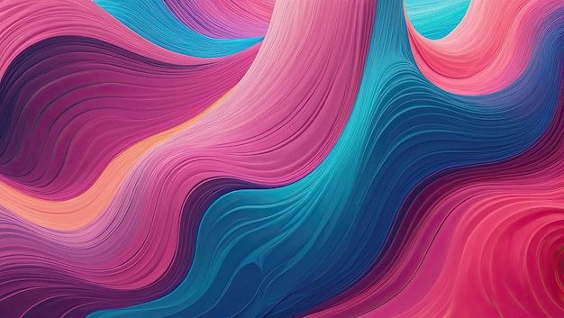 colorful wavy abstract background