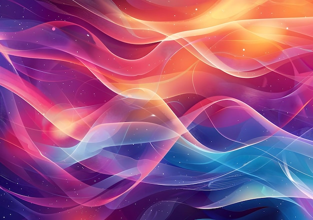 Colorful Wavy Background