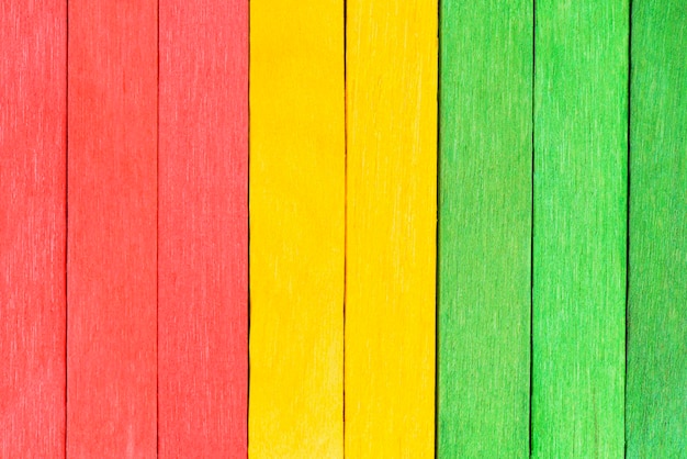 Colorful wooden textured planks background