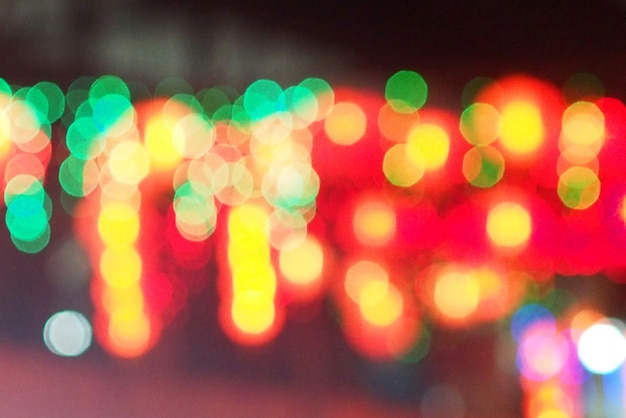 Colorfull Bokeh background blurred lights 