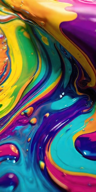 colorfull liquid background