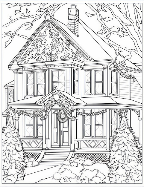 Coloring book page