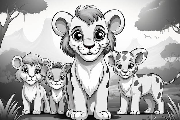 coloring page for kids