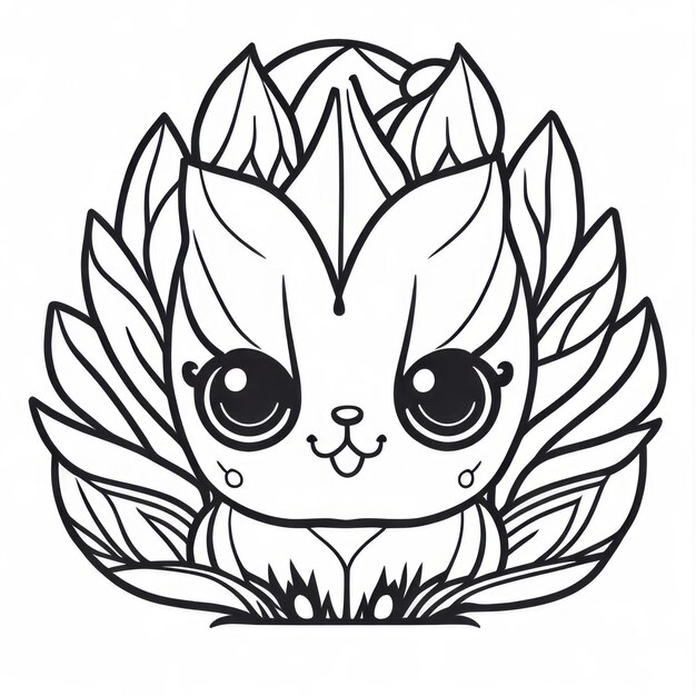 coloring page line art