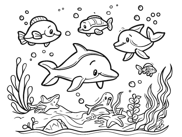 Photo coloring pages for kids preschoolers coloring book educational printable animals children