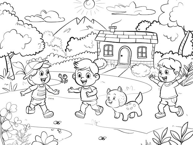 Photo coloring pages for kids preschoolers coloring book educational printable animals children