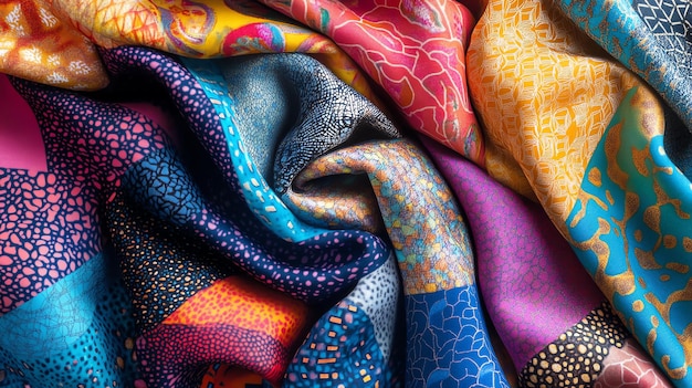 the colors of the scarf are beautiful but the colors are beautiful