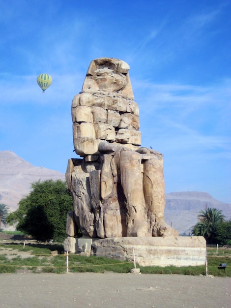 Colossi of Memnon Valley of the Kings Luxor Egypt