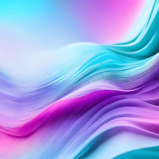 colour background with smooth lines in blue pink and purple colours