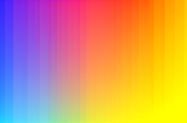 coloured spectrum vector image red orange blue green with rainbow effects