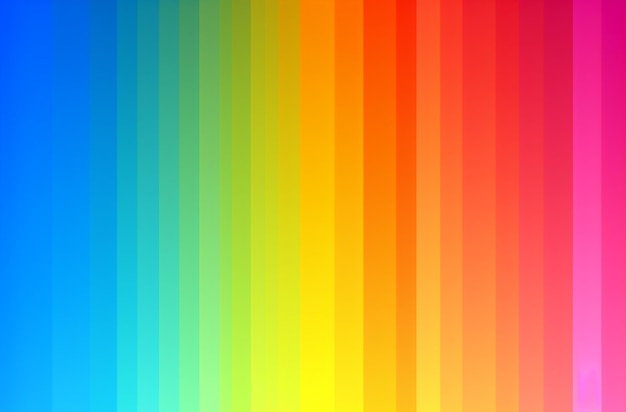 coloured spectrum vector image red orange blue green with rainbow effects