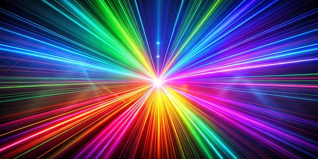 Colourful abstract Laserlight Background with space for text or