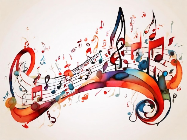 Colourful music and