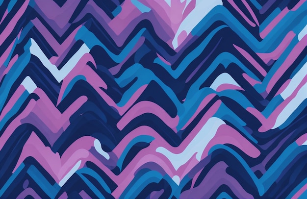 Photo colourful zigzag background