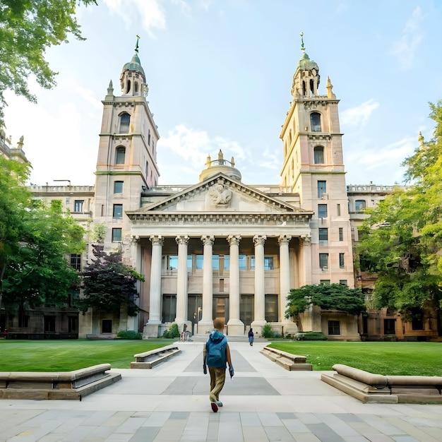 Photo columbia university campus photo