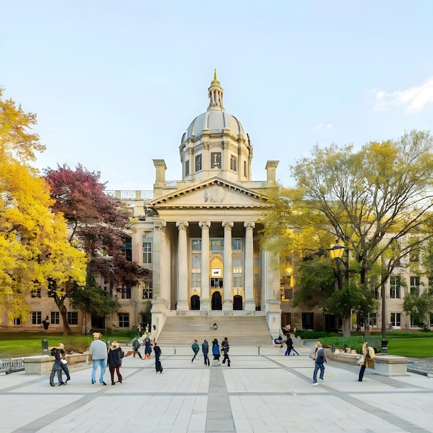 Photo columbia university campus photo