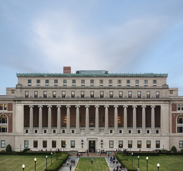 Photo columbia university, new york city, usa