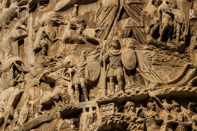 Column of Marcus Aurelius in Rome