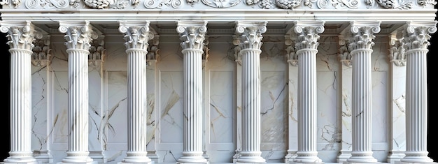 Column pillar Greek 3D Roman stone background white ancient Greece Greek marble pillar column building architecture podium pedestal isolated art antique sculpture classic old academy Rome museum