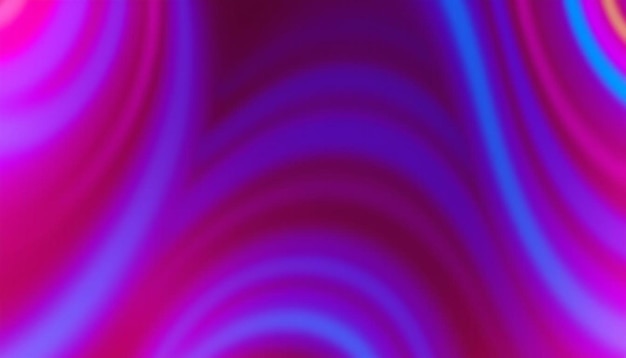 Photo combination of pink background blue neon waves