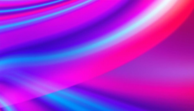 combination of pink background blue neon waves