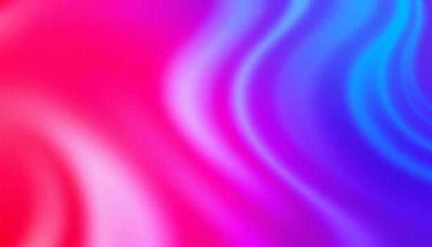 combination of pink background blue neon waves