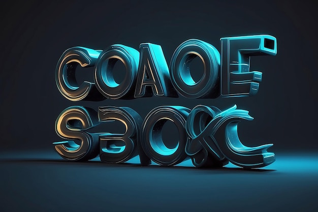 Come Back 3D Text Effect