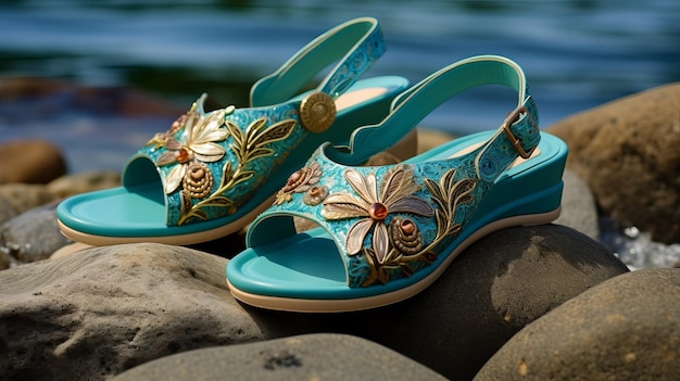 Comfortable sandals bring freshness and elegance to summer fashion