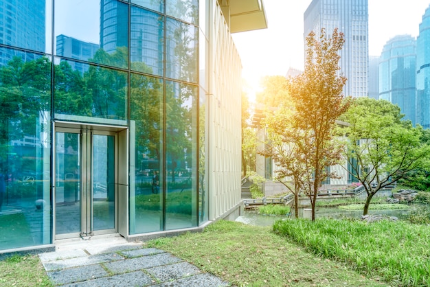 Commercial Building Office Entrance