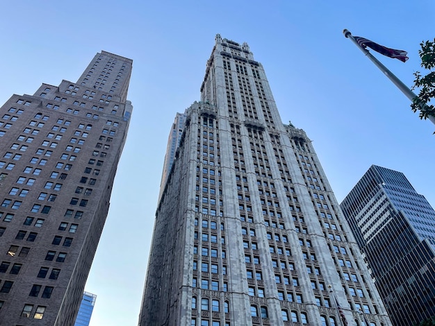 Commercial buildings in the area of the World Trade Center in New York