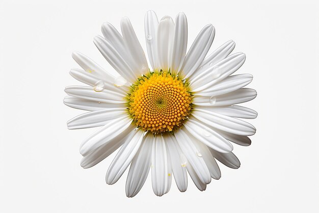 common daisy blossom isolated