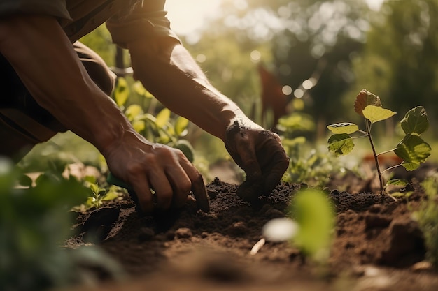 Community Garden and Environmental Conservation Promoting Habitat Restoration and Community Engage