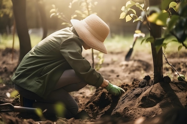 Community Garden and Environmental Conservation Promoting Habitat Restoration and Community Engage