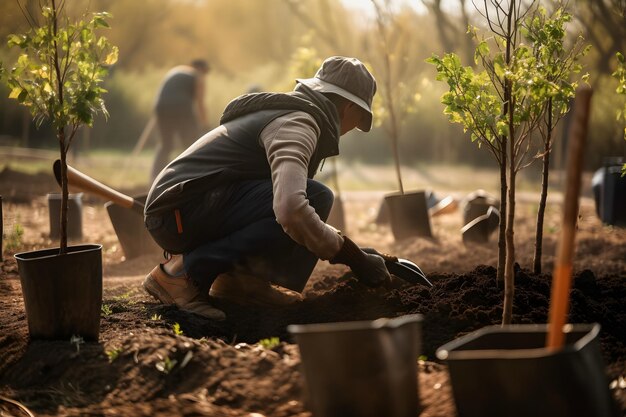 Community Garden and Environmental Conservation Promoting Habitat Restoration and Community Engage