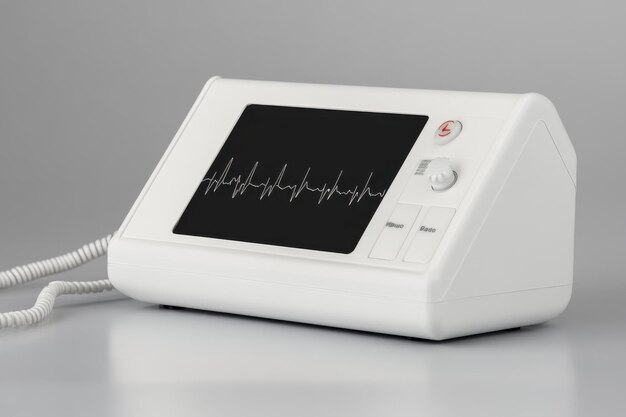 Photo compact ecg machine ideal for medical facilities and heart monitoring applications