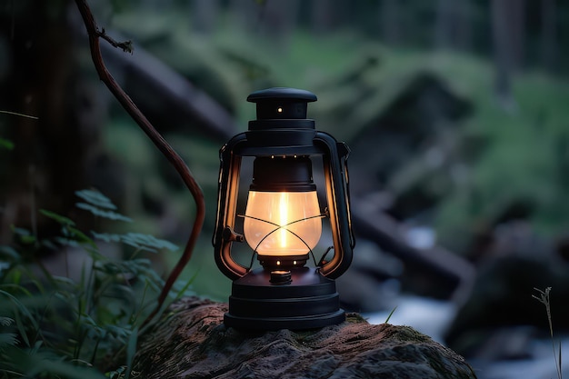 Compact Rechargeable Lantern for Camping