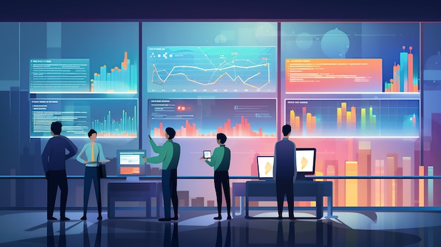 Company_Data_Presentation_Illustration