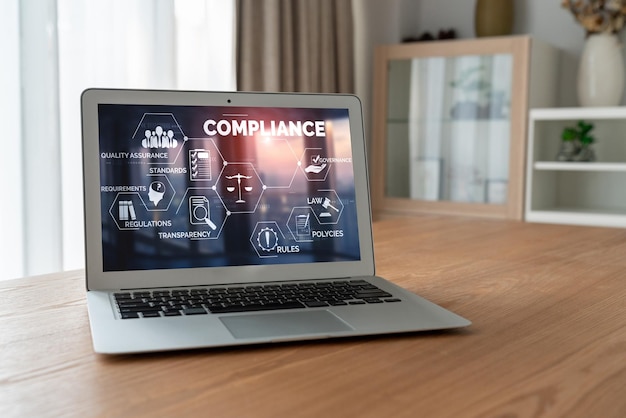 Compliance system for modish online corporate business