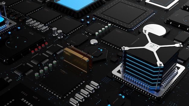 Components of computing power on a chip the concept of nextgeneration computer technology