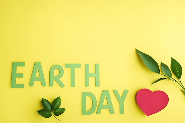 Composition on the theme of earth day