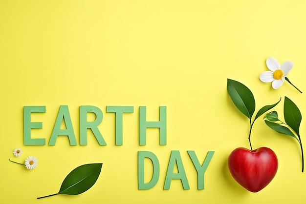 Composition on the theme of earth day